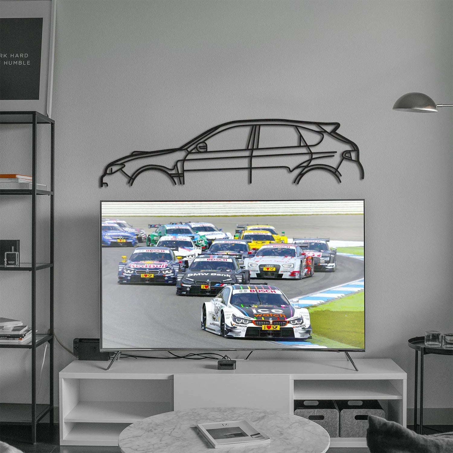 Classic Metal Silhouette Wall Art G504