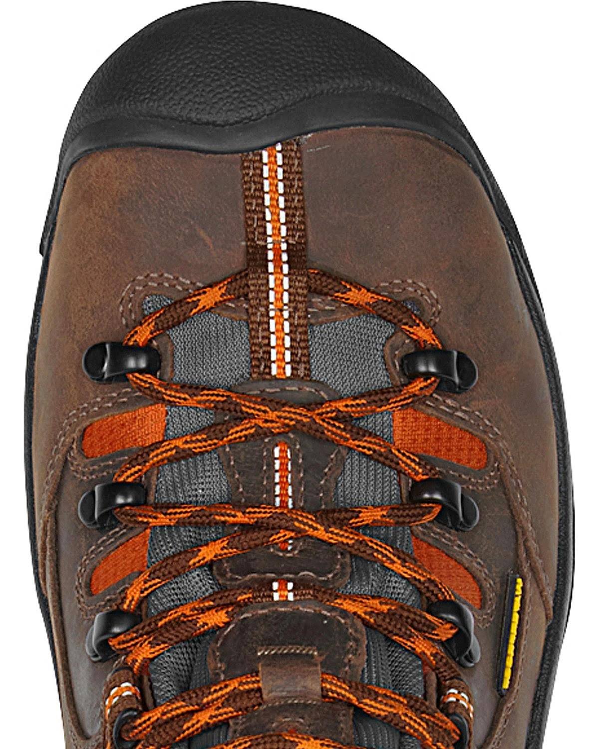 Brown Soft Toe Work Boots Q4110