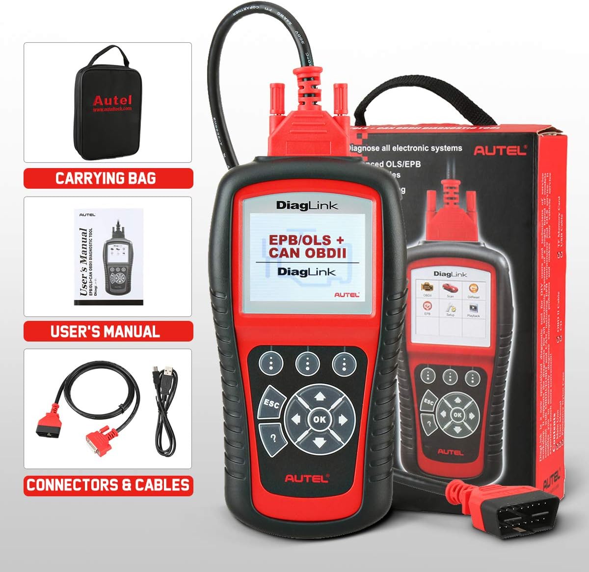 OBD2 Code Reader Diagnostic Tool for ABS, SRS, Engine, Transmission Z8312