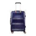 Navy Hard Shell 8 Wheels Trolley Case L842369