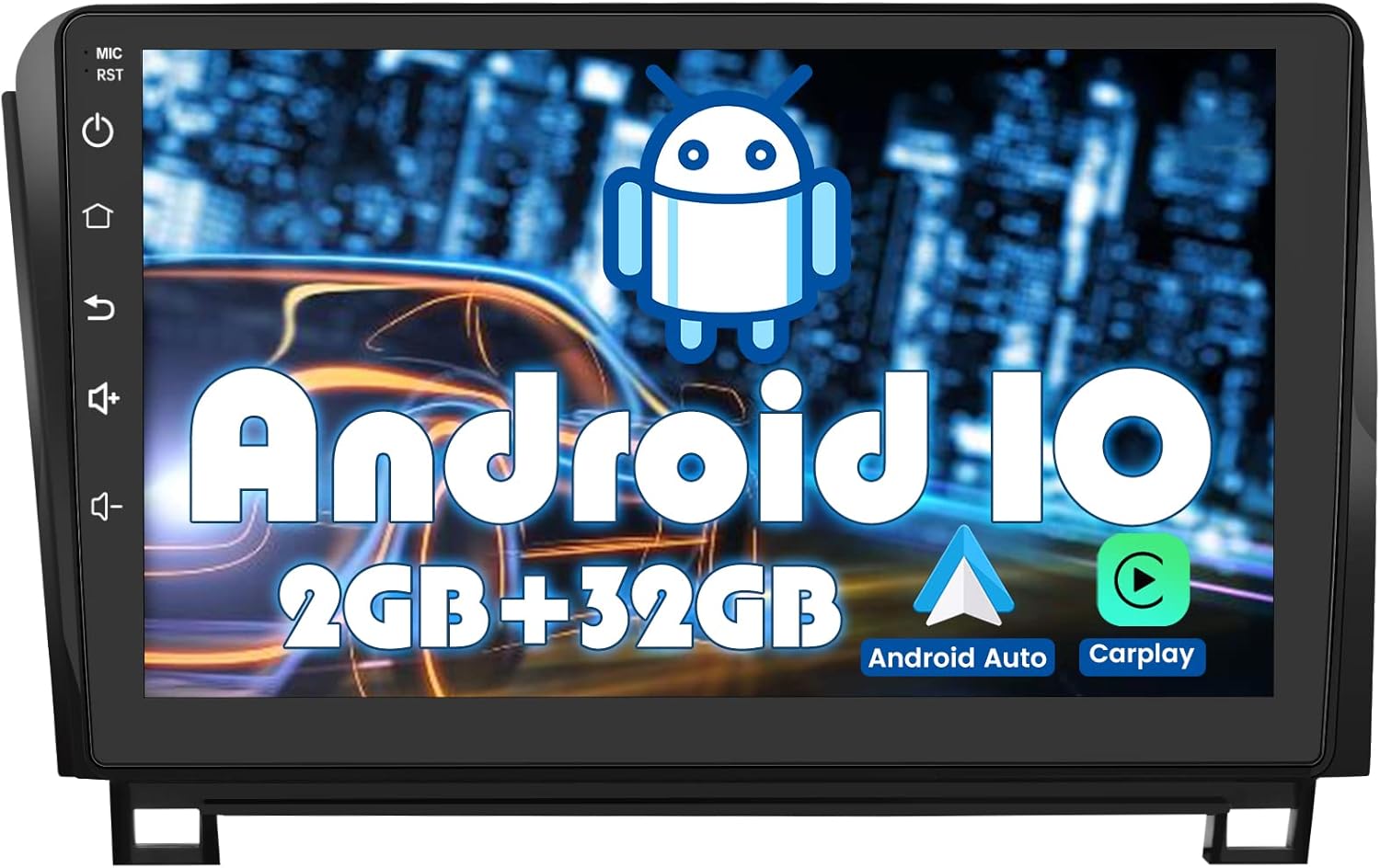9 Inch Touch Screen Car Radio Stereo with Carplay Bluetooth Navigation L7644
