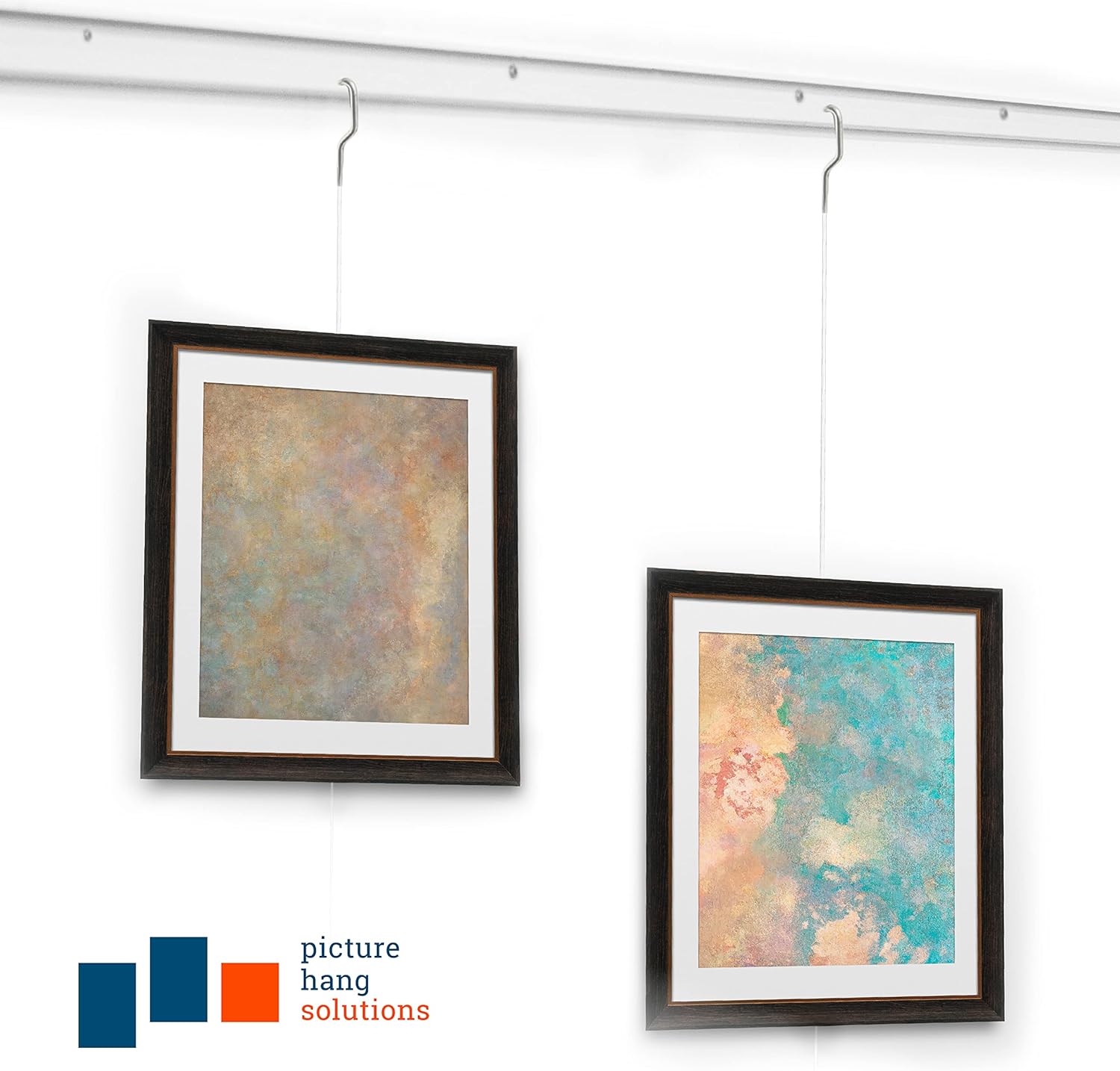 79 Inch Track Kit with Nylon Cords and Picture Hooks D69542