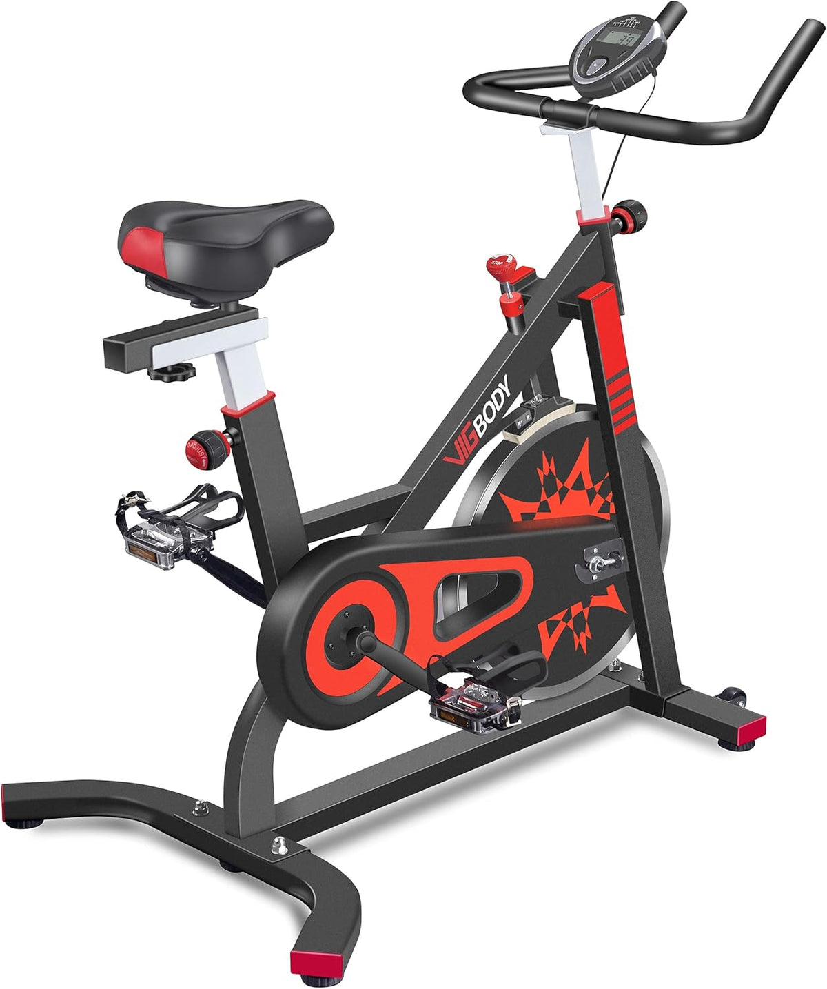 Upright Exercise Bike with Belt Drive L320427