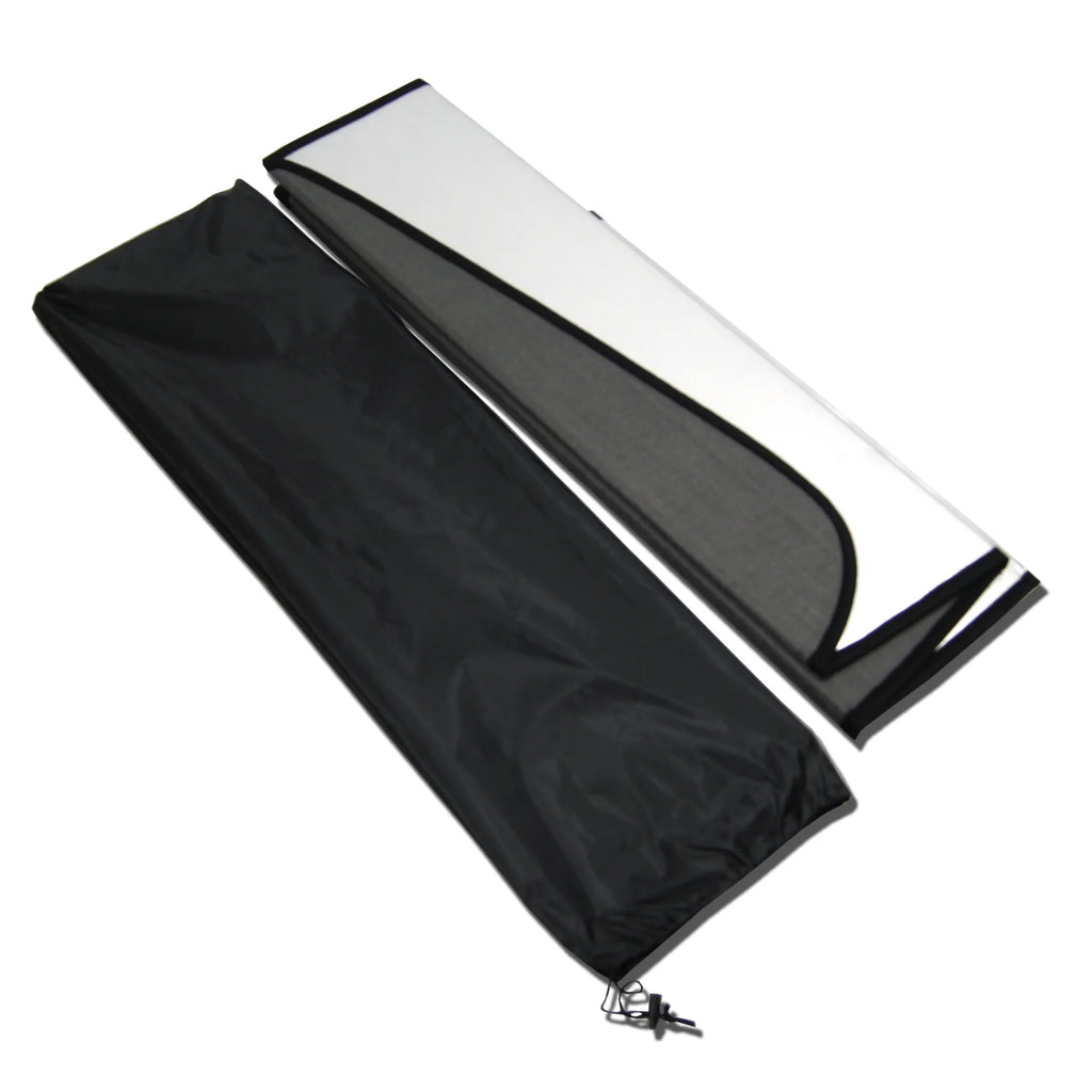 Custom Fit Leatherette Windshield Sun Shade Protector Z63987
