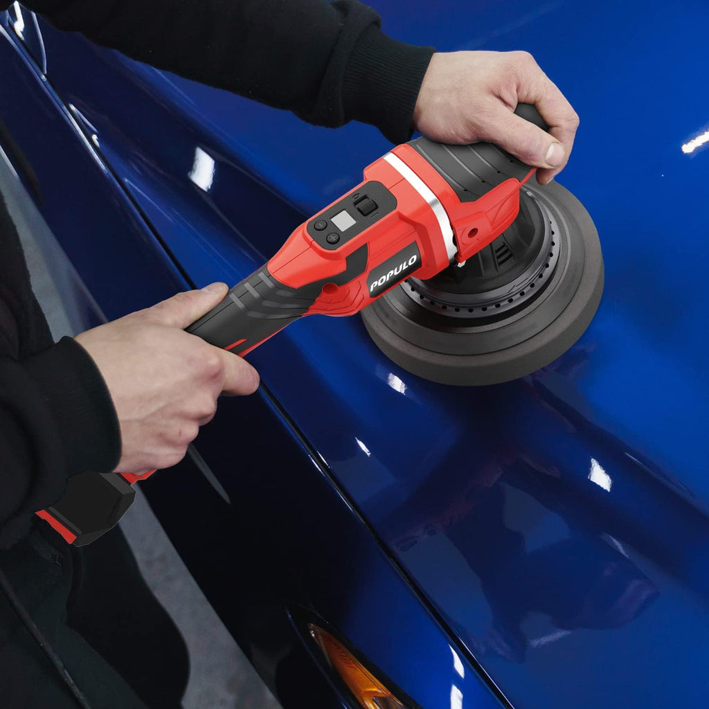 6-inch Cordless Random Orbital Polisher with 4.0Ah Battery E777313