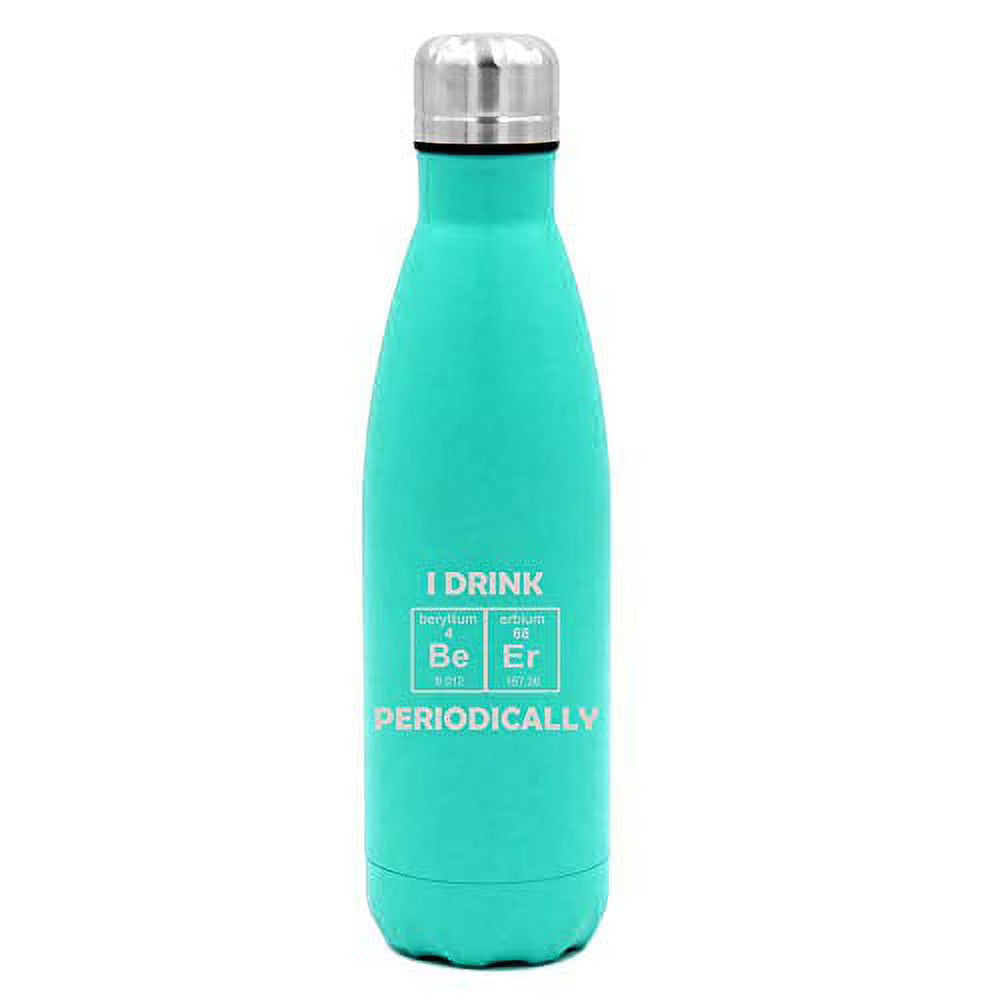 17 oz. Double Wall Vacuum Insulated Stainless Steel Water Bottle Travel Mug Cup X881027