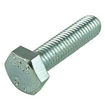 M12 x 200mm Hex Cap Screw Metric Class 8.8 Zinc Plated Steel, 10 pcs H350701
