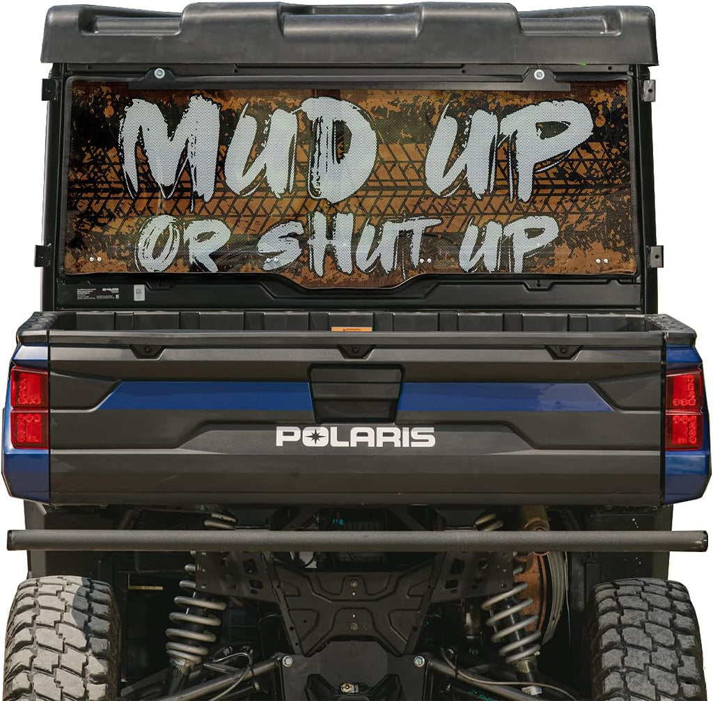 Deer Print 1/4" Thick Polycarbonate Rear Windshield S823622
