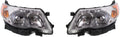 Pair Headlights for Subaru Forester B648