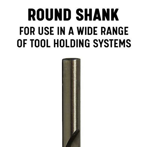Cobalt Heavy Duty Jobber Length Drill Bit, Pack of 6 C568