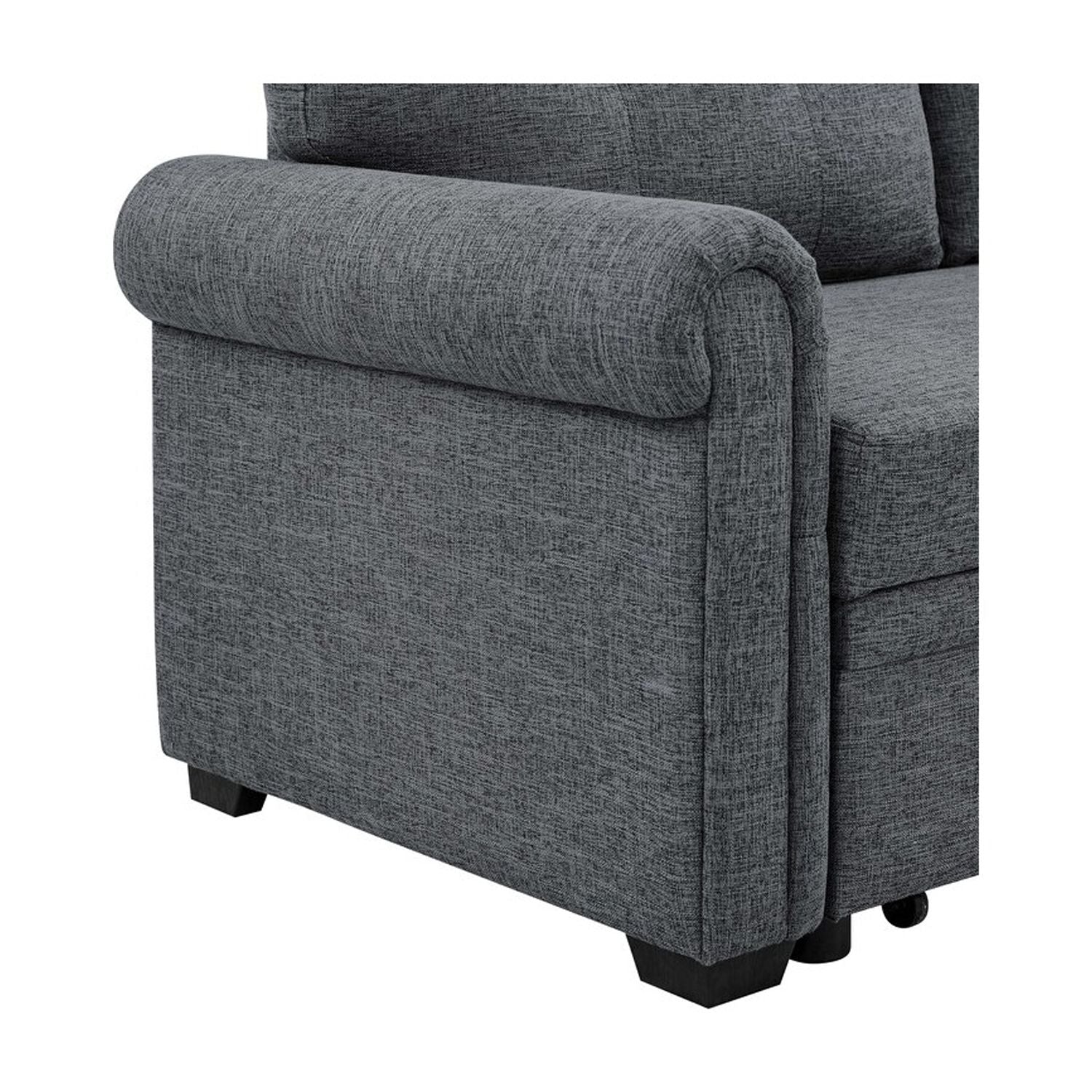 86" Rolled Arm Sofa Bed E788