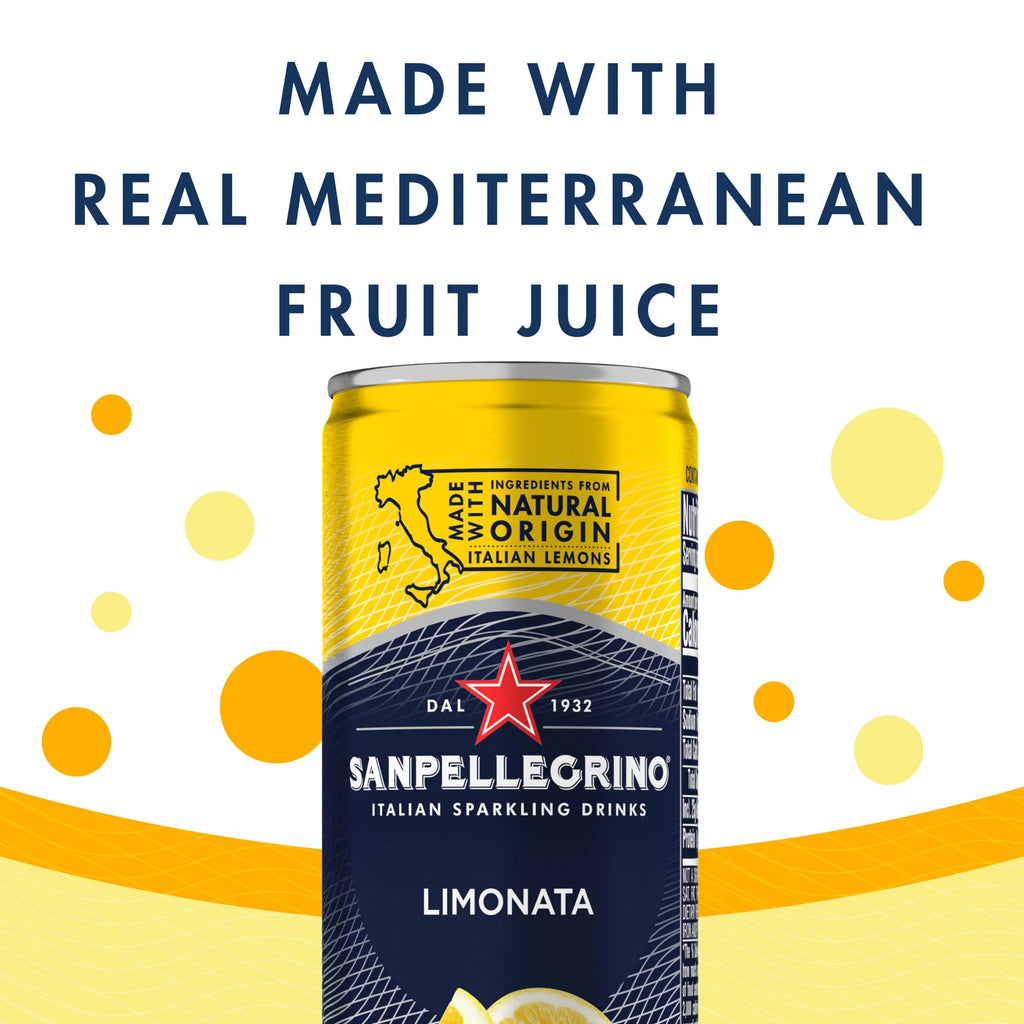 Sparkling Lemon Beverage, 24 Pack of 11.15 Fl Oz Cans C246