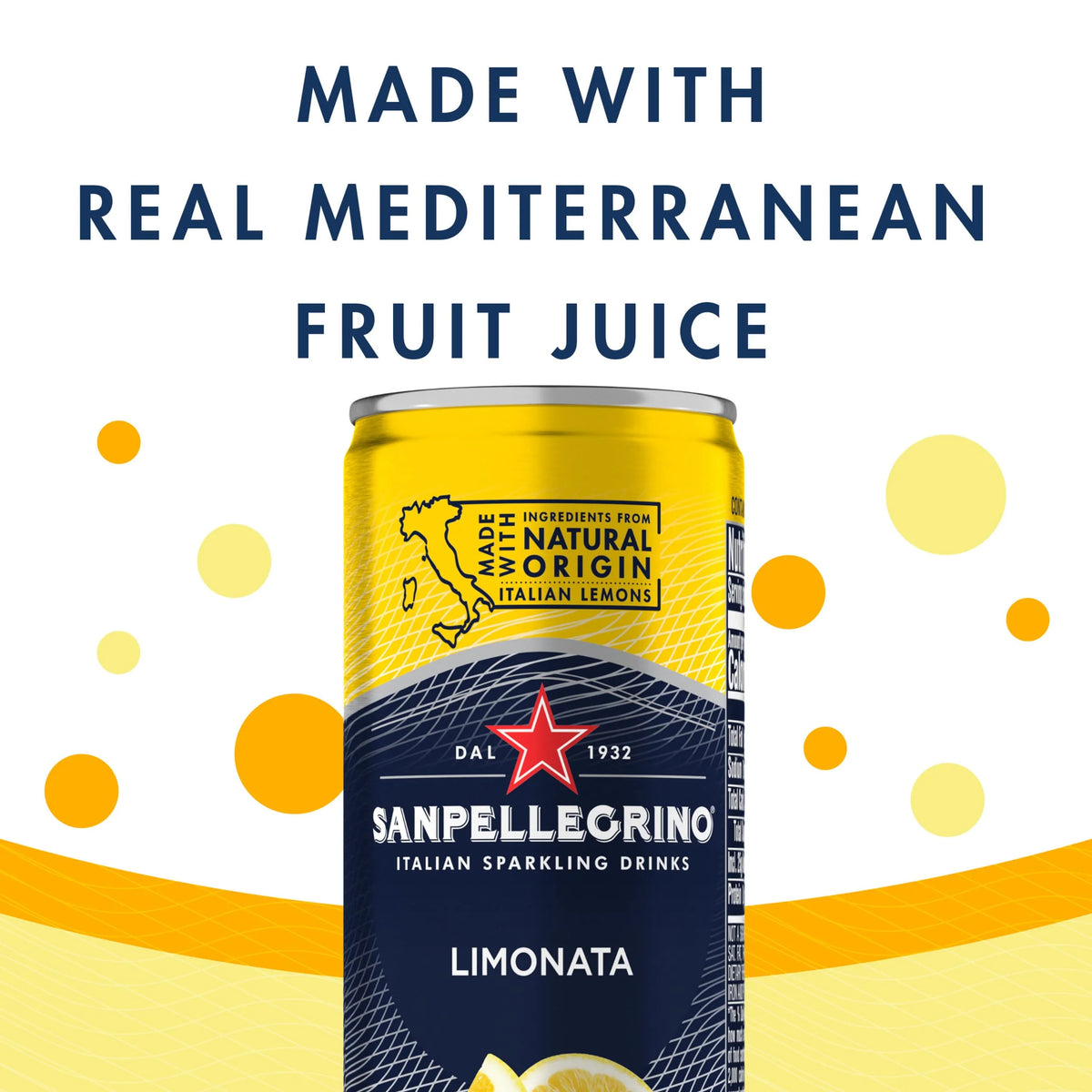 Sparkling Lemon Beverage, 24 Pack of 11.15 Fl Oz Cans C246