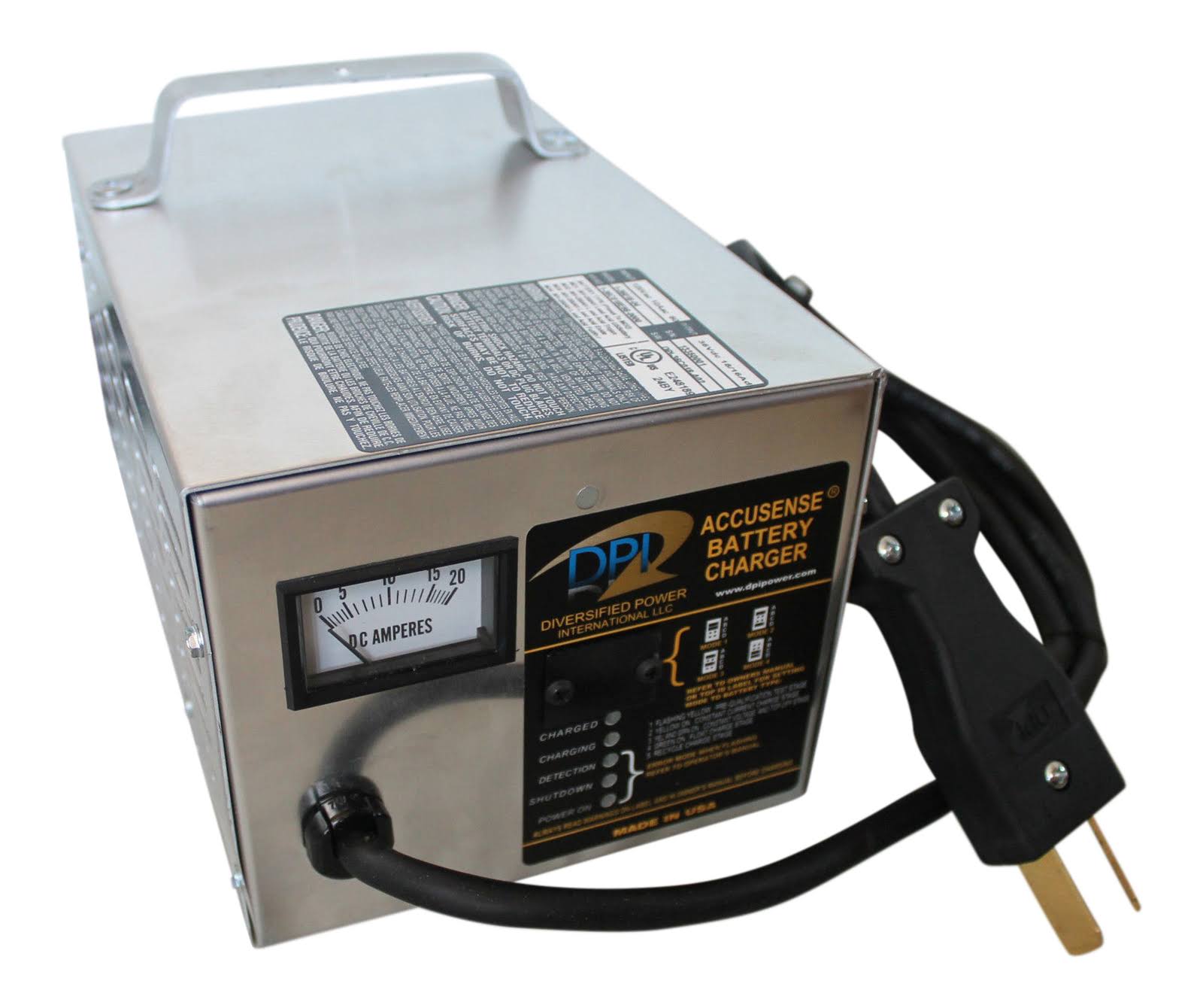 48Volt 17AMP Golf Cart Battery Charger with Crowfoot Connector K842900