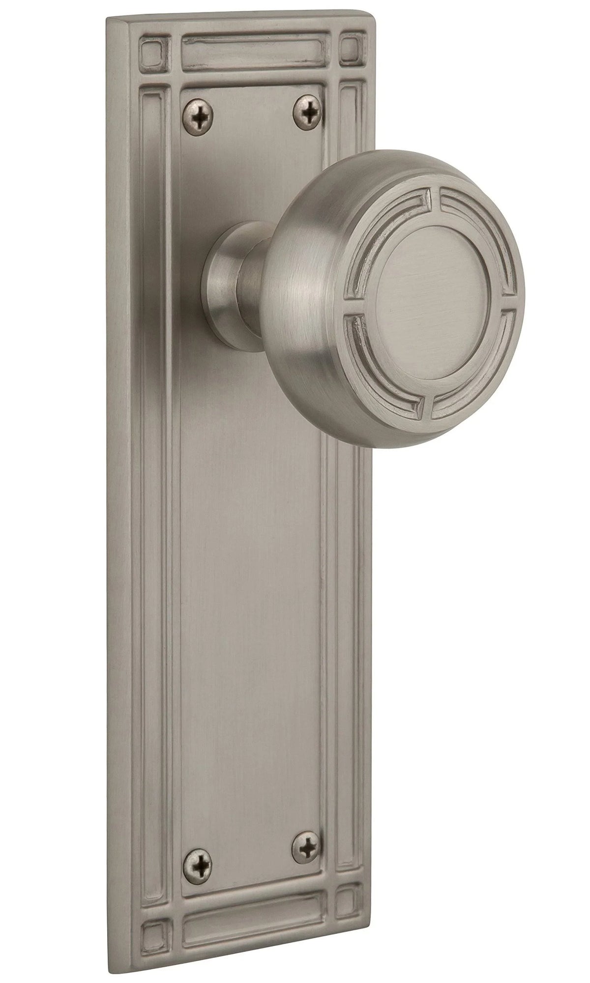 Satin Nickel Single Dummy Door Knob Z998083