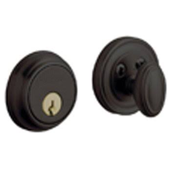 Satin Brass Single Cylinder Deadbolt Y1581