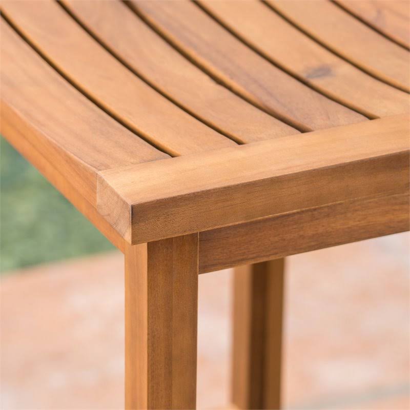 Natural Acacia Wood Barstools (Set of 4) D976574