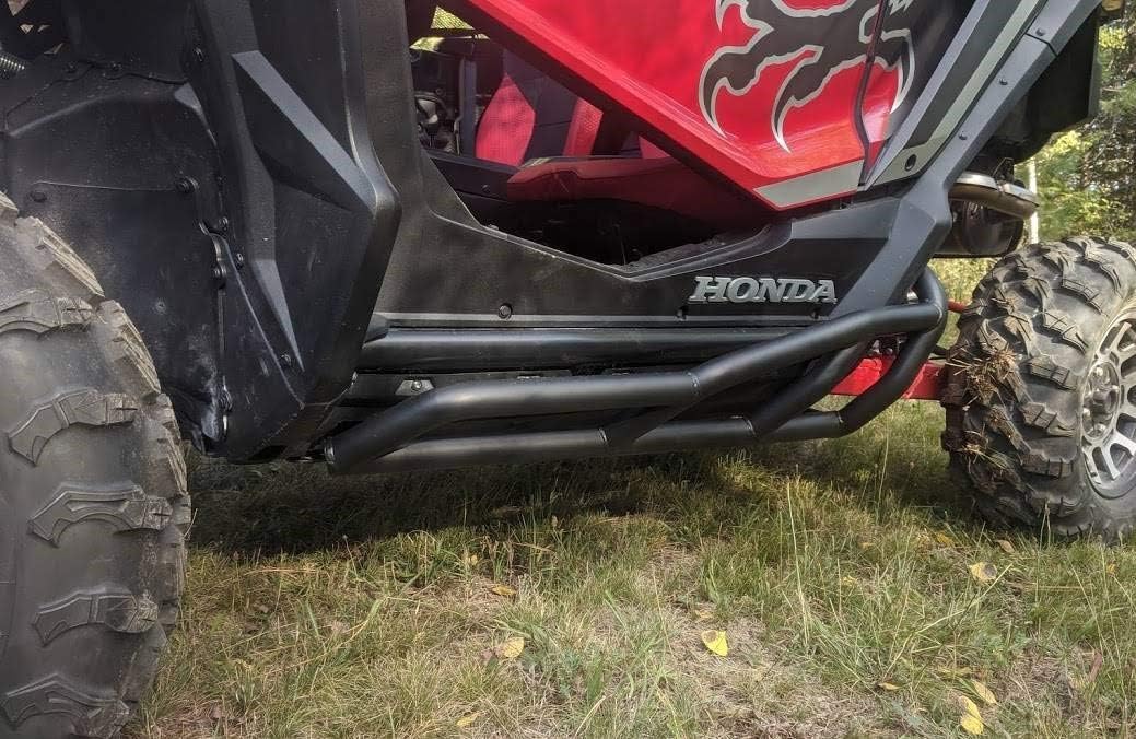 Black Nerf Bars Rock Sliders Tree Kickers for Honda Talon Two Seat 1000X / 1000R G839751