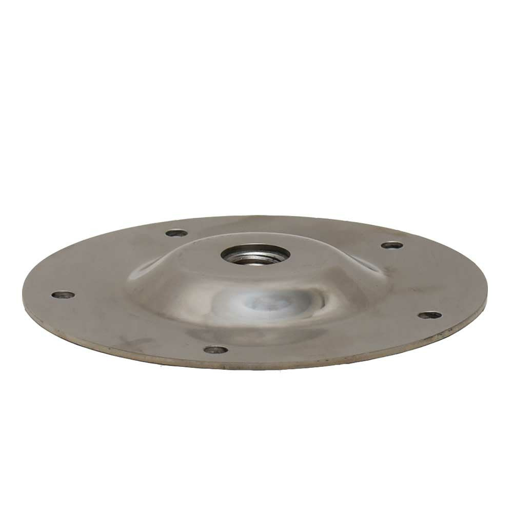 6 3/8 Inch Polished Stainless Steel Boat Ski Pylon Base E791867