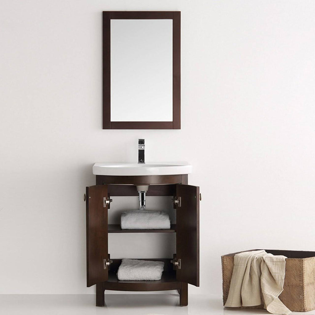 Antique Coffee Bathroom Vanity S555