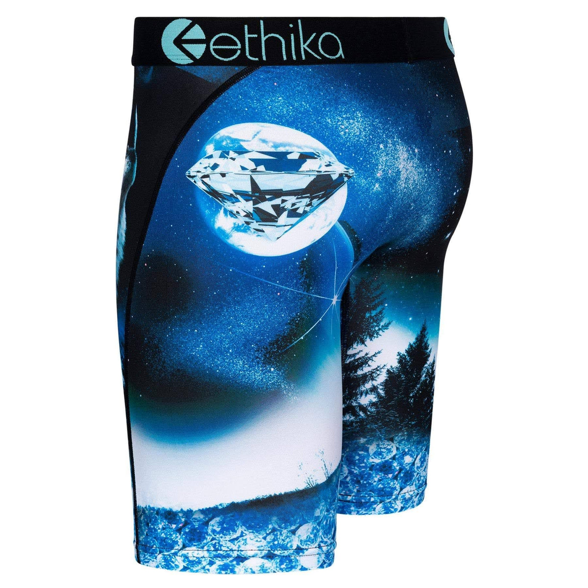 Blue/White Dog Boxers S516