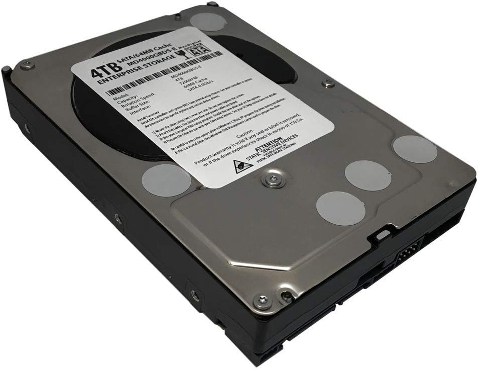 4TB 7200RPM 64MB Cache SATA 6.0Gb/s 3.5inch Internal Hard Drive Pack of 2 E23317