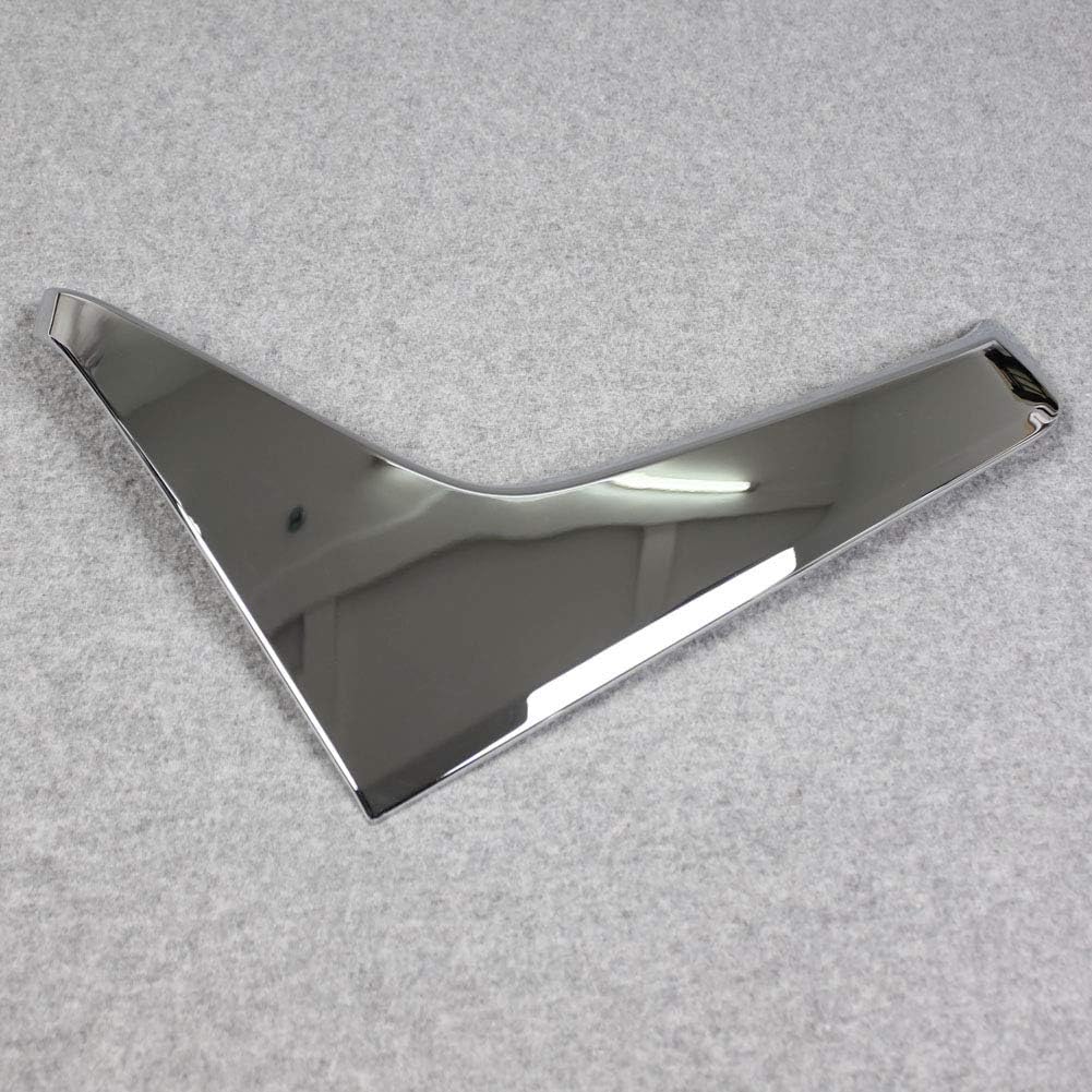 Chrome Rear Spoiler Wing Window Cover Trim Pack of 2 C5441