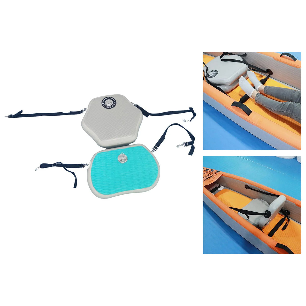 Inflatable Kayak Seat with Back Support B359513