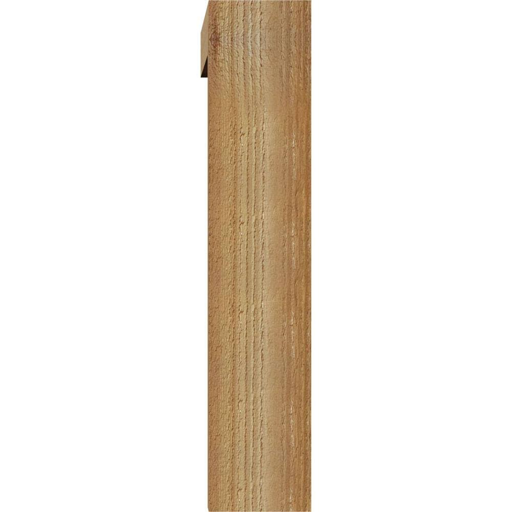 Rough Sawn Bracket with Offset Brace, Western Red Cedar A1620