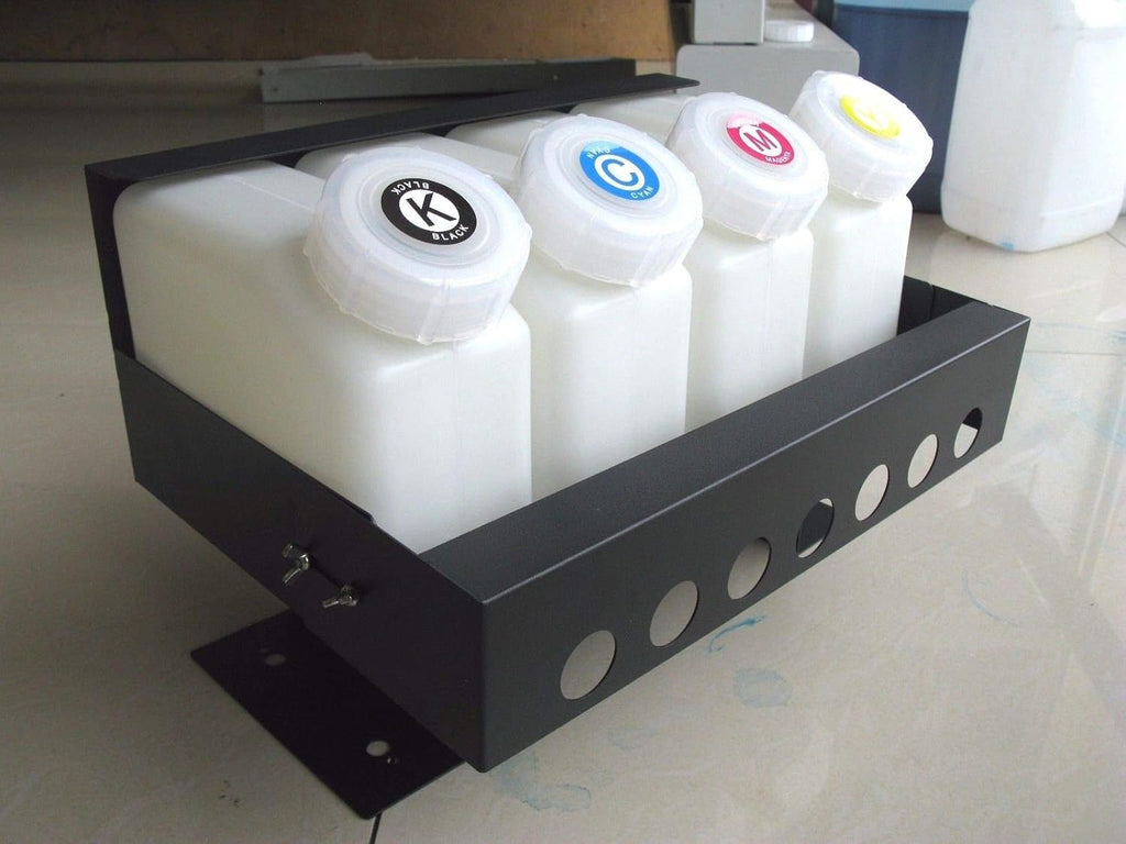 4 Bottles 8 Cartridges Inkjet Printer Ink System T702747