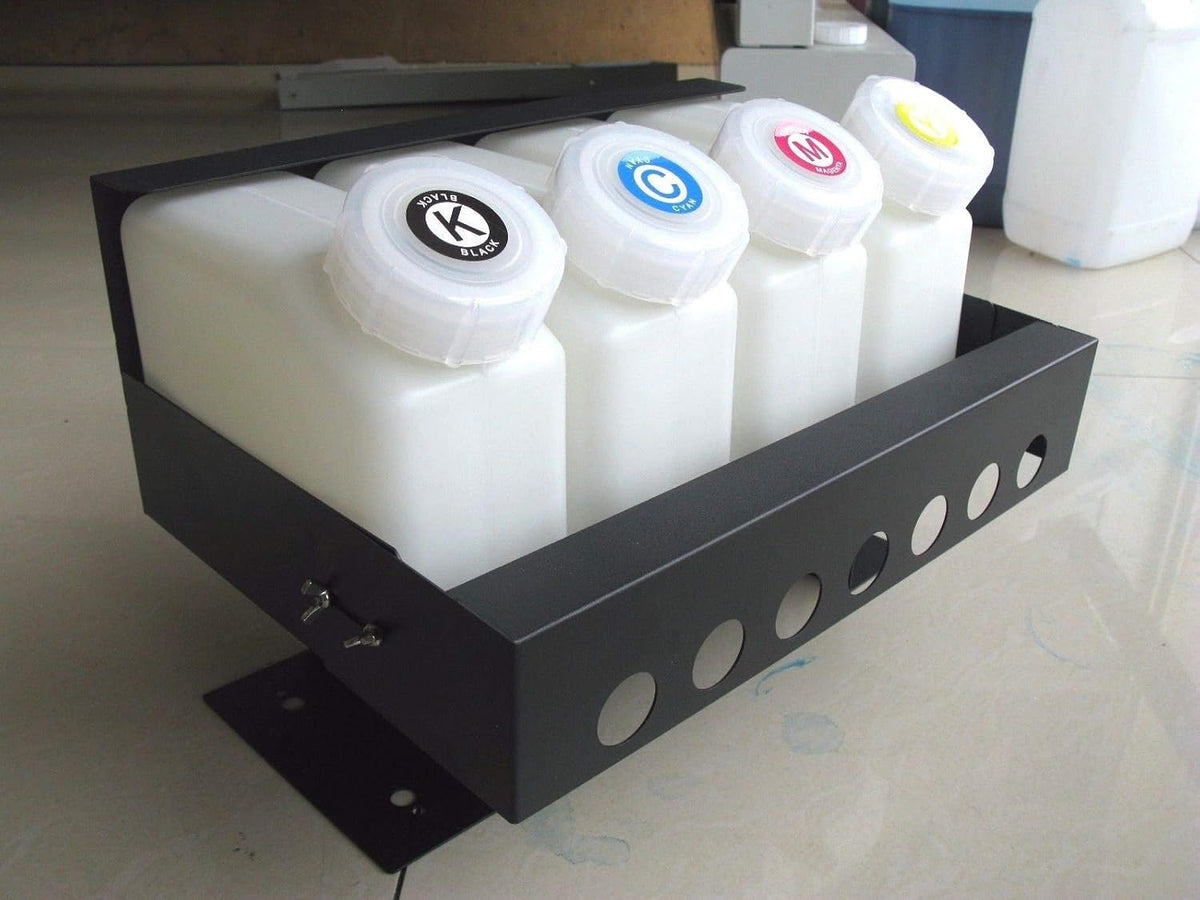 4 Bottles 8 Cartridges Inkjet Printer Ink System T702747