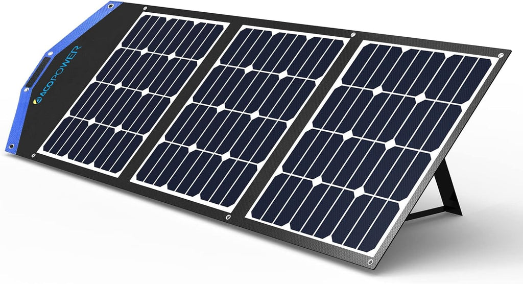 120W Foldable Solar Panel Suitcase with 20A Charge Controller Z930