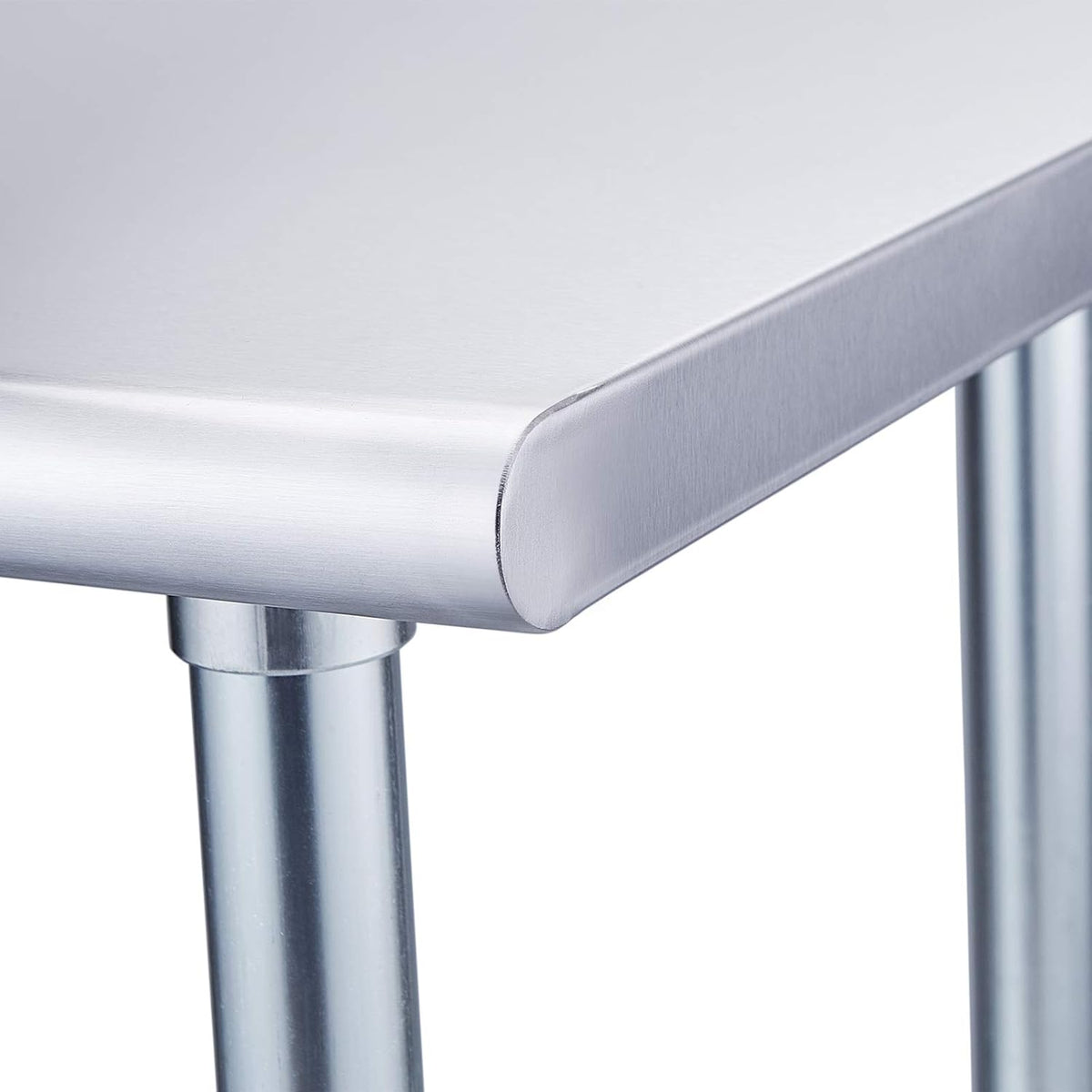 24×60 Inch Stainless Steel Commercial Work Table with Backsplash and Undershelf U733252