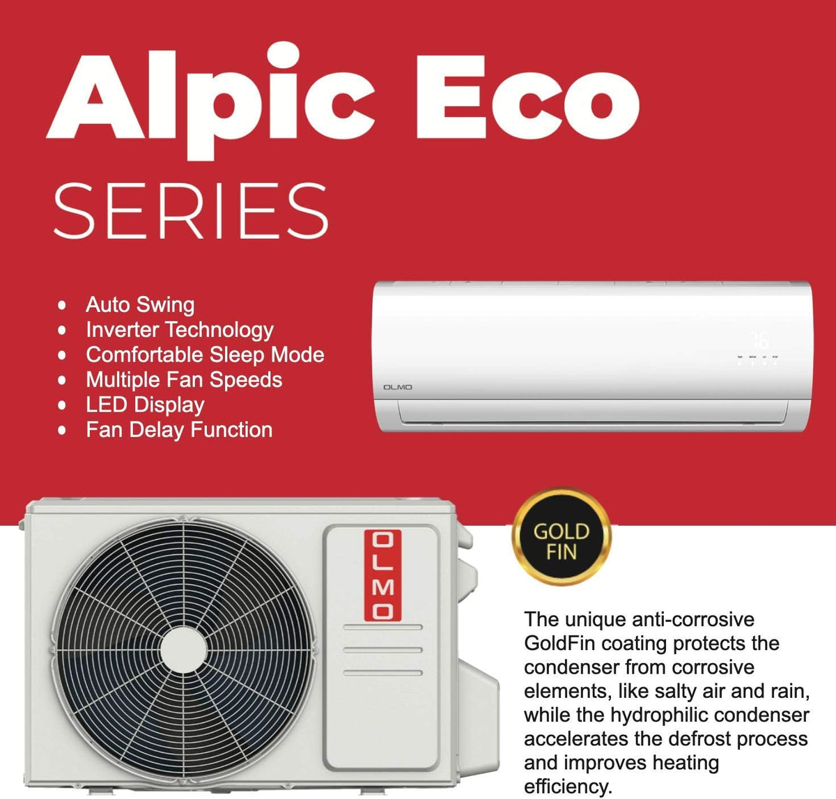 Ductless Mini Split AC/Heating System with Heat Pump Q4058
