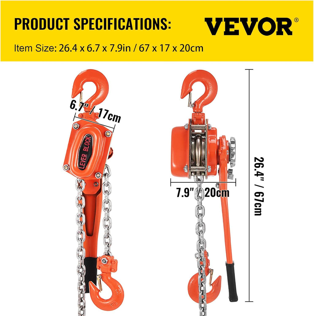 Orange Chain Hoist W29451