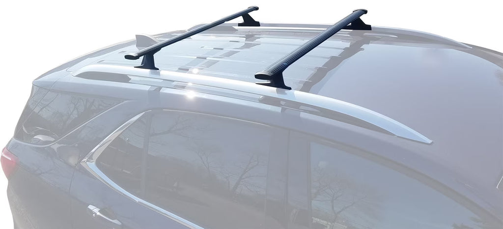 Black Aluminum Roof Rack Crossbars, Set of 2pcs C593