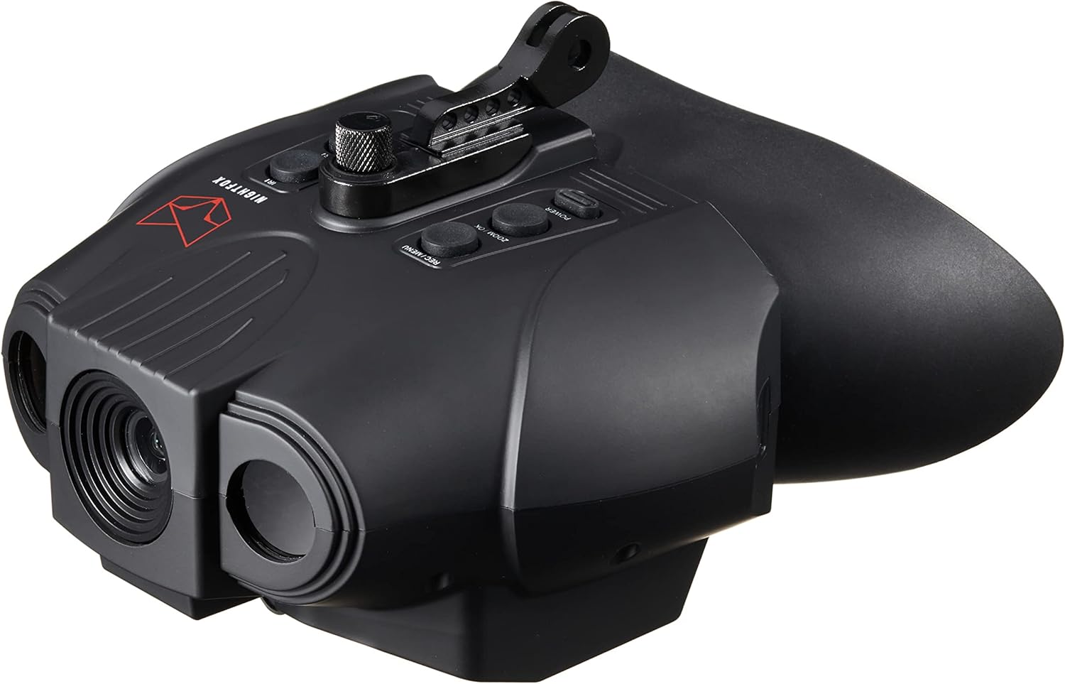 Red HD Digital Night Vision Goggles with 1x Magnification, 940nm Infrared, 1080p Video, USB Rechargeable X402716