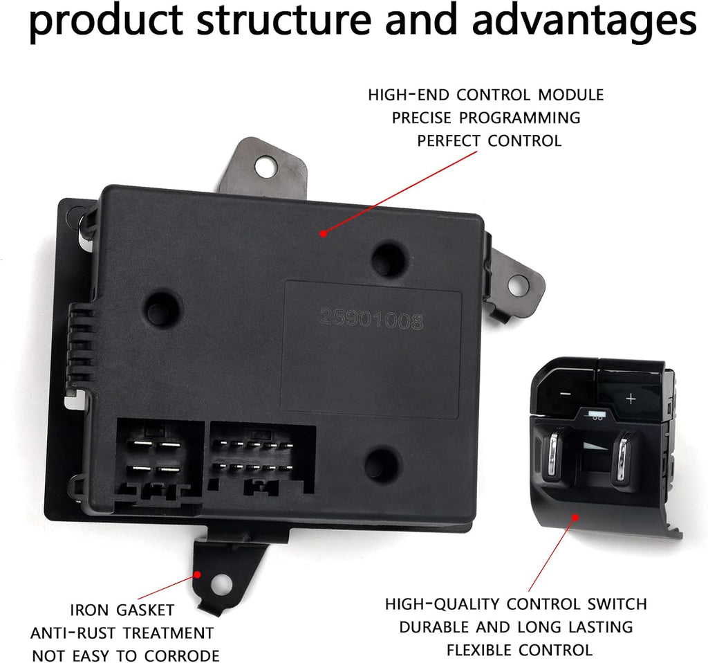 Integrated Electronic Trailer Brake Control Module with Switch for Dodge Ram 1500 DT 2019 2020 2021 E248913