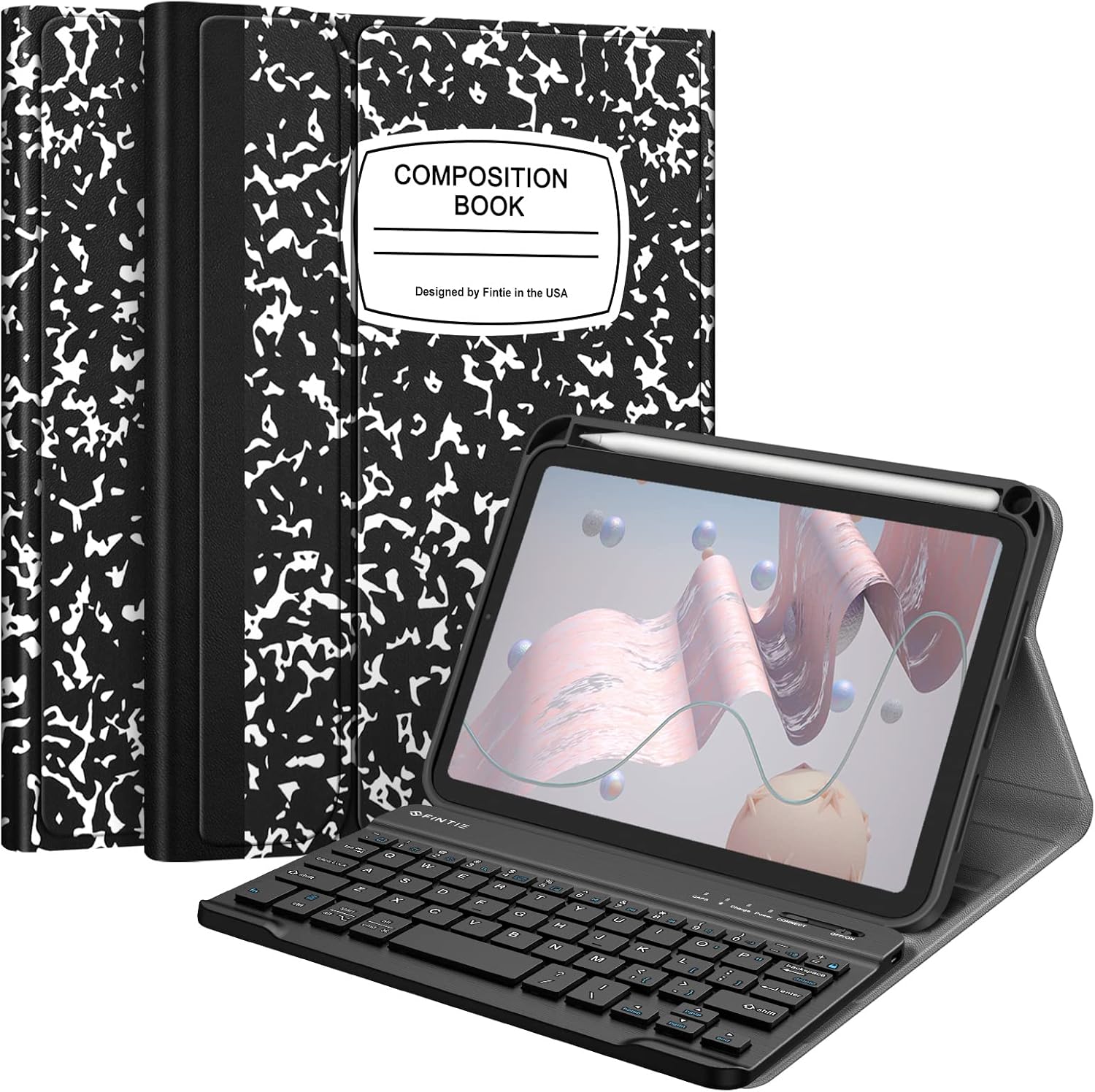Lilac Purple Keyboard Case for iPad Mini 6 8.3 Inch with Detachable Bluetooth Keyboard Z56139