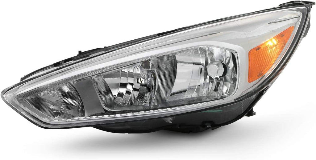 Chrome Bezel Halogen Headlight Driver Left Side O63580
