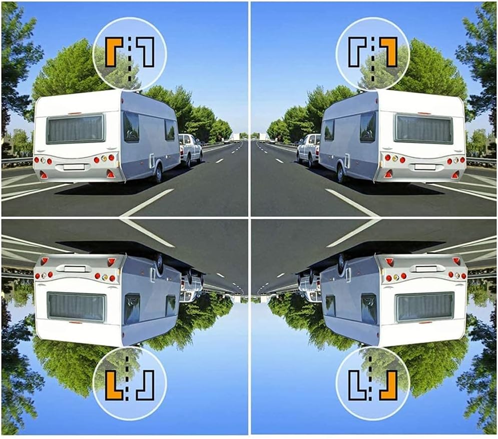 7 inch 1080P Dual Backup Camera with Monitor Kit S36101