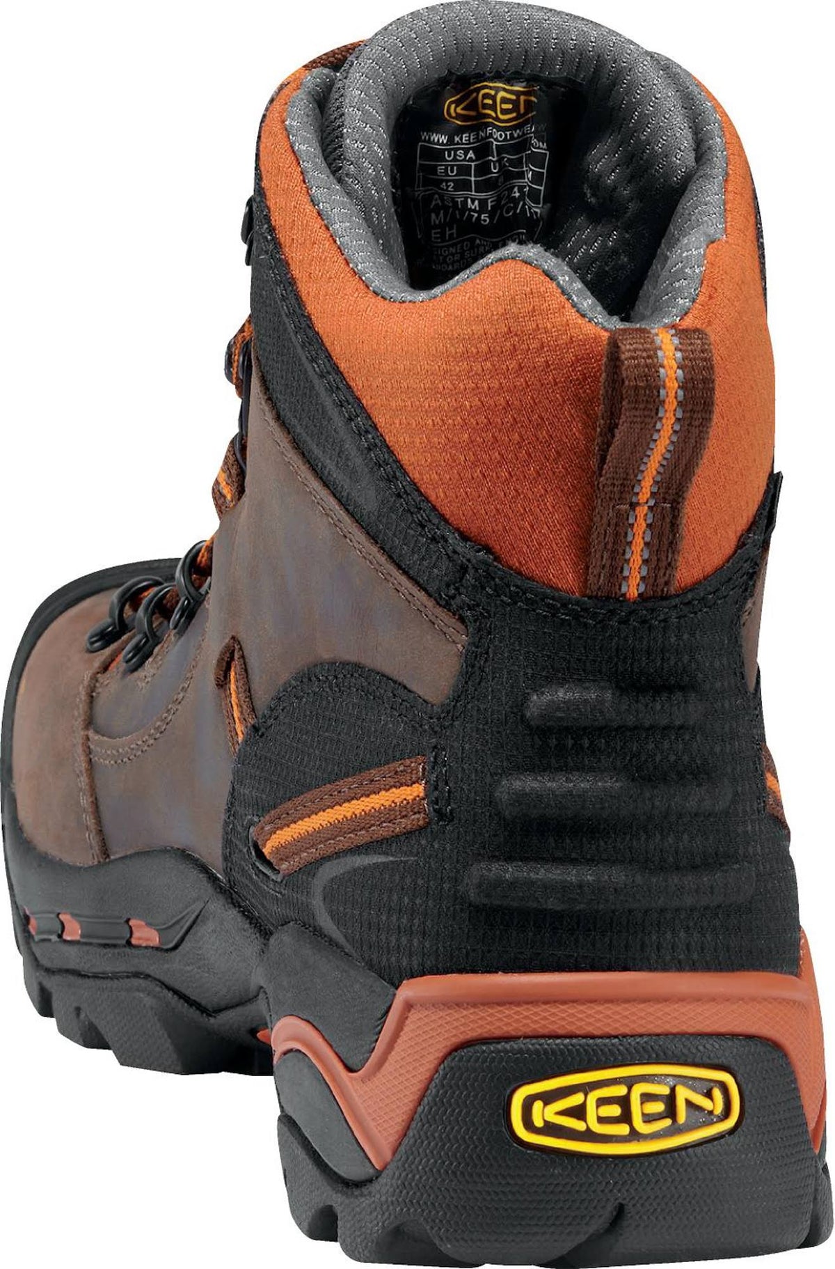 Brown Soft Toe Work Boots Q4110