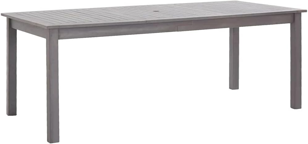 Solid Acacia Wood Garden Table 78.7 V41458