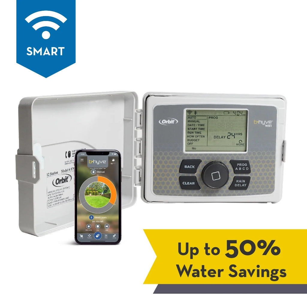 12-Station Smart Sprinkler Controller with Wi-Fi L57314