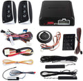 Rolling Code PKE Car Alarm System with Remote Starter L94867