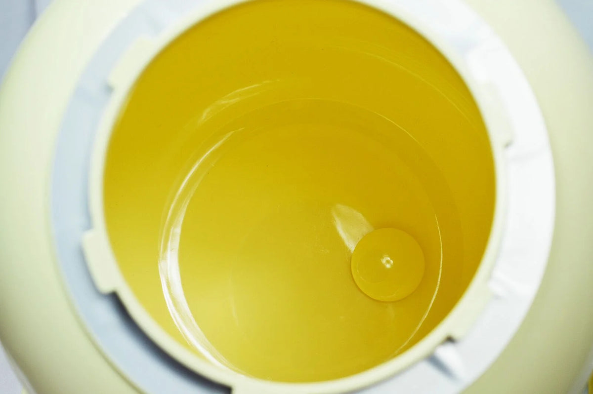 Non-electric Portable Mini Washing Machine (Yellow) O8319