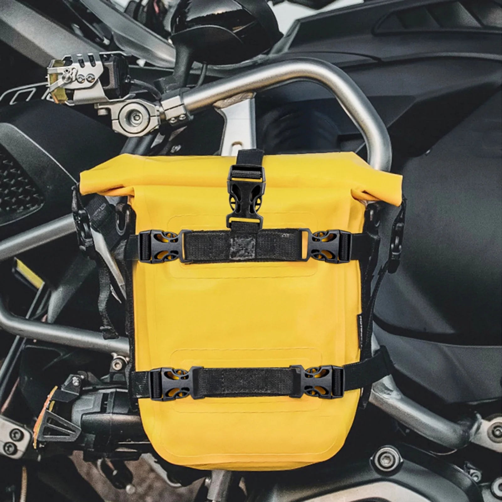 Motorcycle Bag, Waterproof 8L Frame Motorbike Side W381867