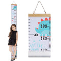Wall Nursery Decor with Canvas & Wood Frame Height Measurement Ruler G81779