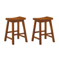 Oak Stool Set of 2 C238