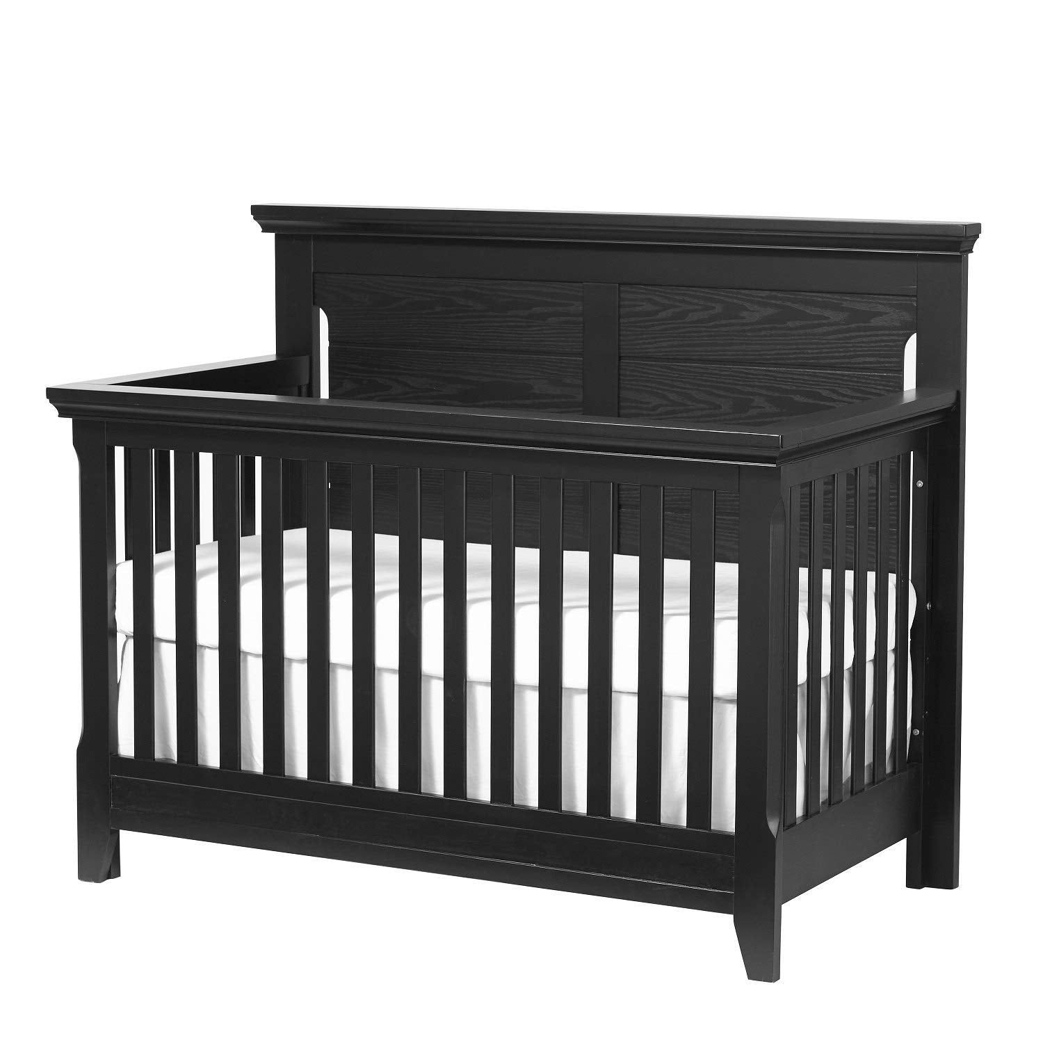 4 in 1 Convertible Crib in Classic Heritage Black Finish R579192